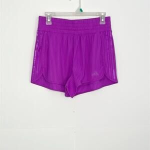 Womens Adidas Pacer Rib Shorts Size Small